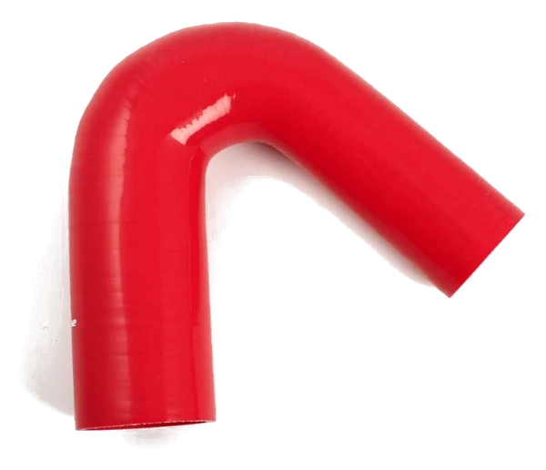 Wąż silikonowy czerwony 135 stopni 2 - 2,5" (51-63mm)