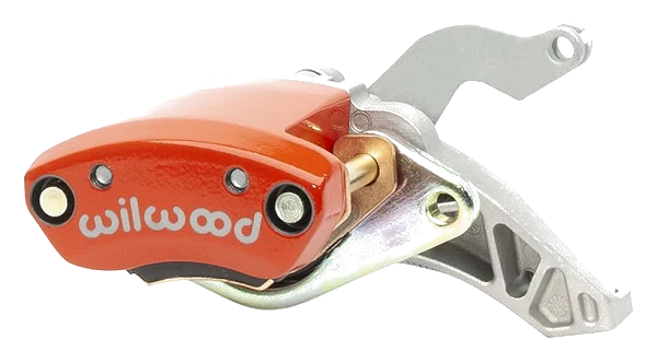 Zacisk hamulcowy 1 tłoczkowy Wilwood 120-15484 MC4 Mechanical prawy czerwony