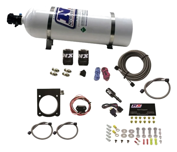 Plate System with 15Lb Bottle (50-200Hp) for Dodge V6 3.6L Nitrous Express NX 20971-15