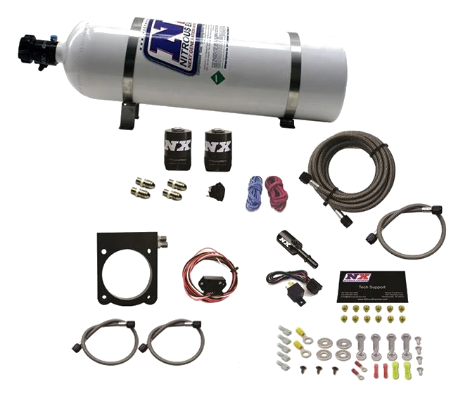 Plate System with 15Lb Bottle (50-200Hp) for Dodge V6 3.6L Nitrous Express NX 20971-15