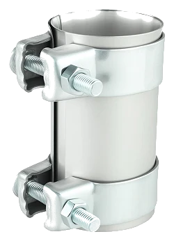 Obejma nierdzewna wydechu łącznik SS304 FMIC.EU 63mm 2.5"