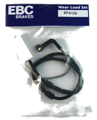 EFA100 Czujnik zużycia klocków hamulcowych EBC Brakes BMW 1 Series E82 Coupe 135 1 Series E88 Convertible 123 1 Series E88 Convertible 135 3 Series E90 320 3 Series E90 325 3 Series E90 330