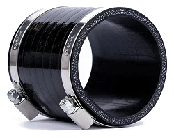 Proram Multi Fit Universal Pleated 63mm Aluminium Neck Air Filter with silicone