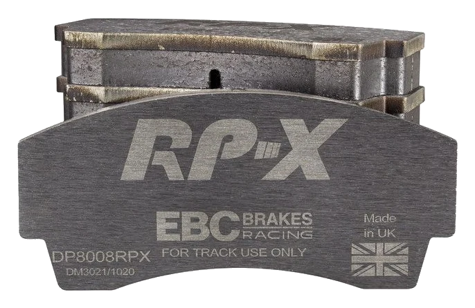 DP8008RPX Sportowe klocki hamulcowe RP-X Racing EBC Brakes GINETTA G27 Lotus Esprit Esprit Sport 300 Esprit 350 NOBLE M12 NOBLE M12
