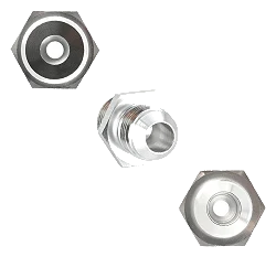 AN8 1/2" NYPEL ALUMINIOWY ADAPTER MĘSKO MĘSKI