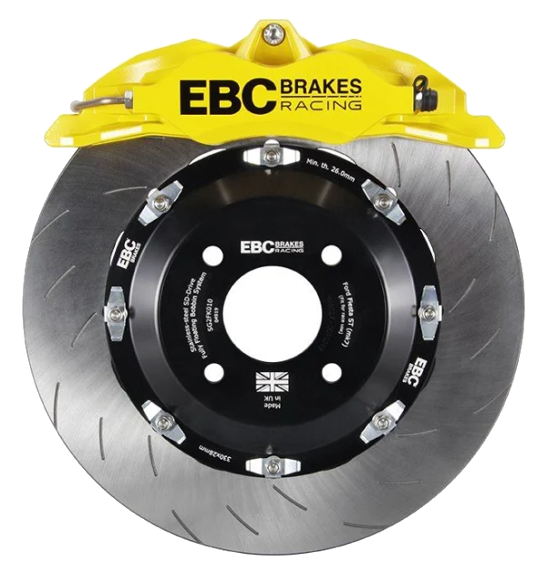 BBK010YEL-1 Big brake kit EBC Brakes Ford Fiesta Mk6 ST150