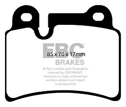 DP41944R Klocki hamulcowe YELLOWSTUFF EBC Brakes Volkswagen Touareg 1st Gen Volkswagen Touareg