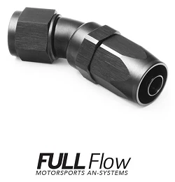 Nuke Performance Full Flow AN Hose End Fitting 30 Degree AN4
