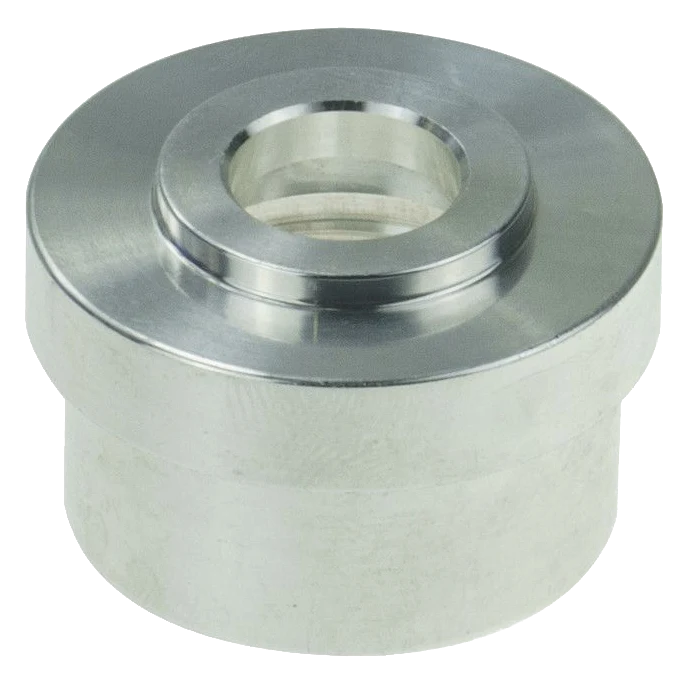Nypel adapter aluminiowy AN10 żeński (gwint wewnętrzny) do spawania