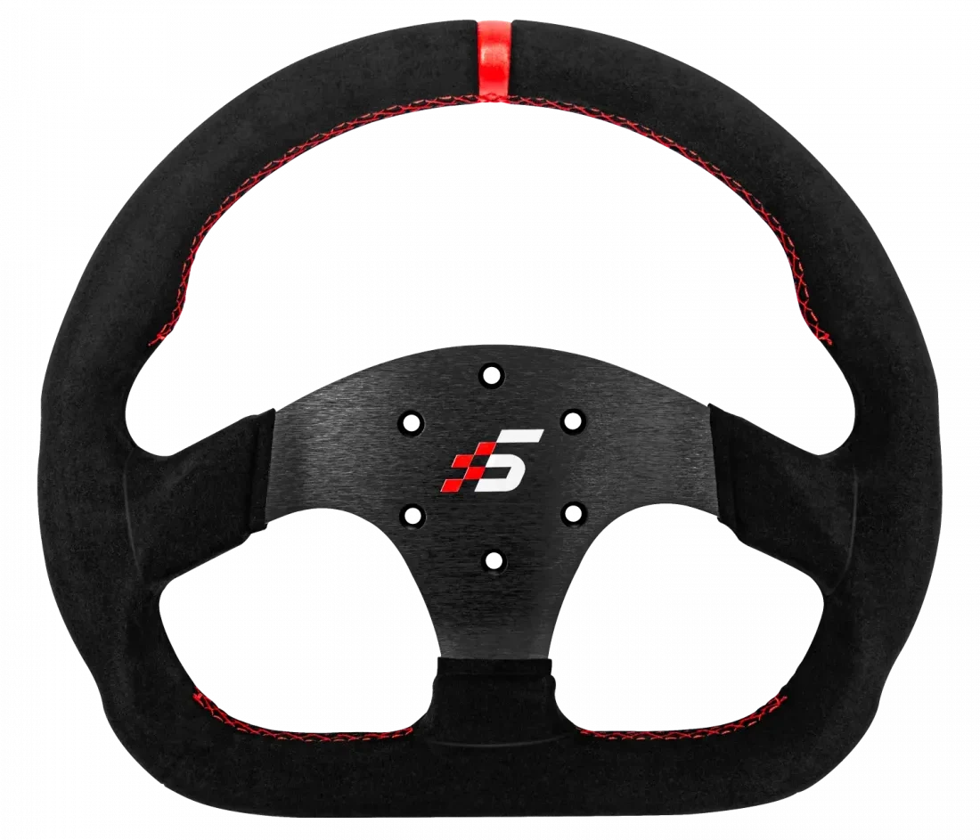 Profesjonalna Kierownica Wyścigowa Alcantara Typ D 325mm SIMAGIC Symulator Simracing - P-325D (Suede)