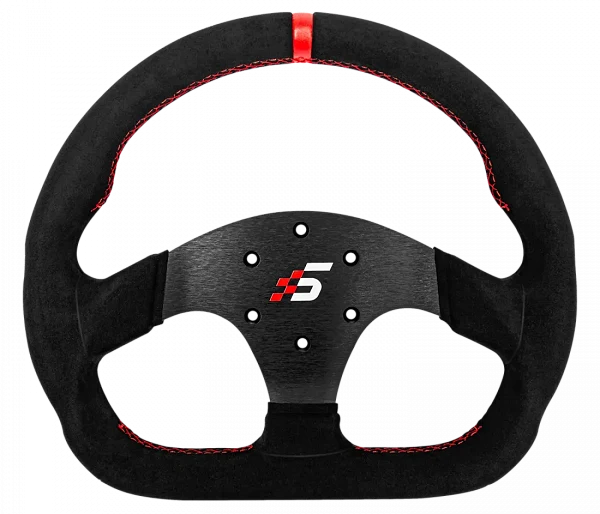 Profesjonalna Kierownica Wyścigowa Alcantara Typ D 325mm SIMAGIC Symulator Simracing - P-325D (Suede)