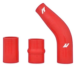 Górne orurowanie intercoolera Mishimoto Mitsubishi Lancer Evolution X 2008-2015 Czerwone silikony