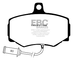 DP756 Klocki hamulcowe ULTIMAX2 EBC Brakes Daimler Sovereign Jaguar XJ6