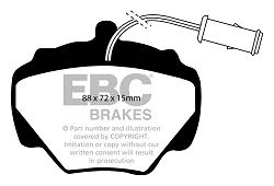 DP6663 Klocki hamulcowe GREENSTUFF EBC Brakes Land Rover Discovery 1 Range Rover Land Rover Defender Discovery Series 1 Range Rover