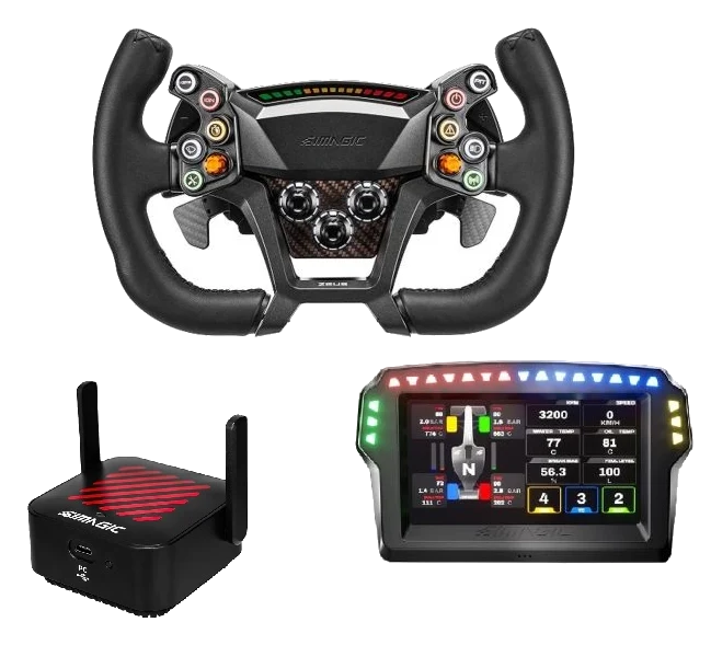 Zestaw Simagic ZEUS GT 300mm + MagicDash 4 + AirLink Simracing