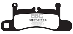DP42098R Klocki hamulcowe YELLOWSTUFF EBC Brakes Porsche 911 991 Boxster Spyder 981 Boxster 718 Cayenne 92A Cayenne Coupe Cayman 718 Volkswagen Touareg 2nd Gen Porsche 911 991 Cayenne 2nd Ge