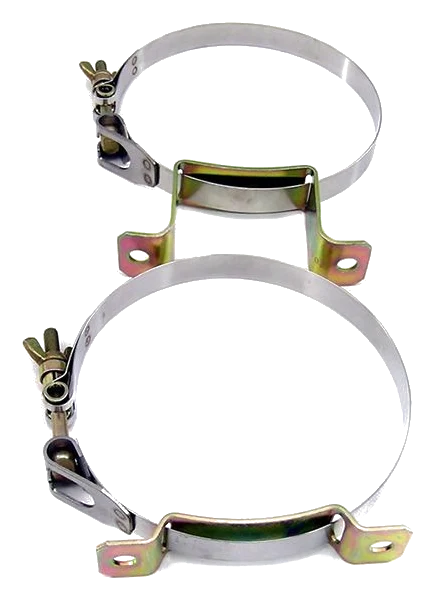 Stainless Steel Bottle Brackets for 10Lb / 15Lb Aluminum Bottles Nitrous Express NX 11106