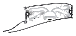 Zestaw przyłączeniowy listwy paliwowej Subaru EJ Series Radium Engineering