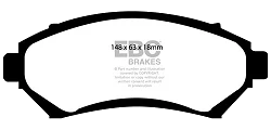 DP1100 Klocki hamulcowe ULTIMAX2 EBC Brakes Chevrolet Trans Sport Opel Sintra Pontiac Grand Prix VAUXHALL Sintra