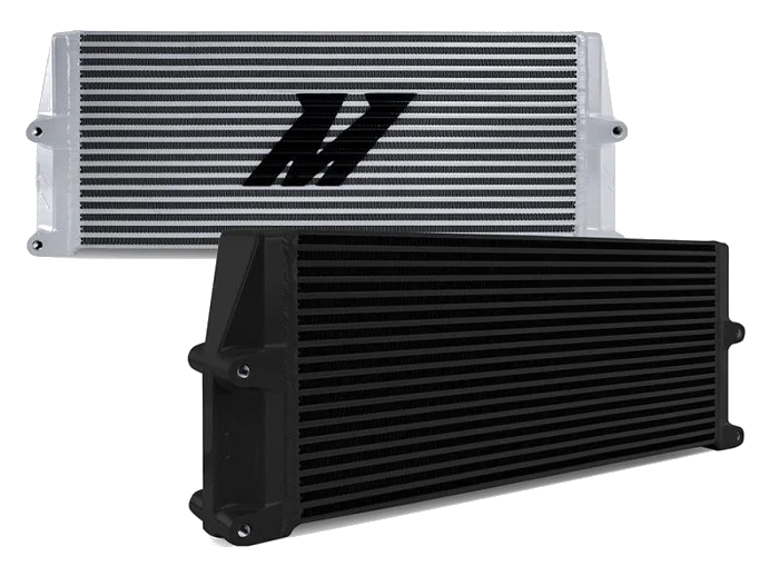 Chłodnica oleju Mishimoto Heavy-Duty 17 Rzędowa (432mm) Wyloty z jednej strony Czarny