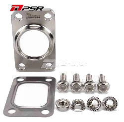 Pulsar PSR Billet Transition Flange T3 Open to 2" OD Tubing (Hardware Kit Included)