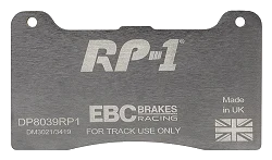 DP8039RP1 Sportowe klocki hamulcowe RP-1 Racing EBC Brakes