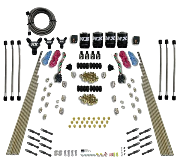 Dual Stage 8-Cyl Dry Direct Port Nitrous System without Bottle Nitrous Express NX 93106-00