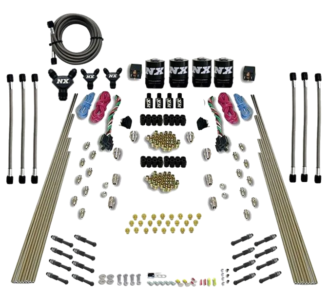 Dual Stage 8-Cyl Dry Direct Port Nitrous System without Bottle Nitrous Express NX 93106-00