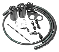 Dual Catch Can Kit for Lotus Evora Fluid Lock Radium Engineering