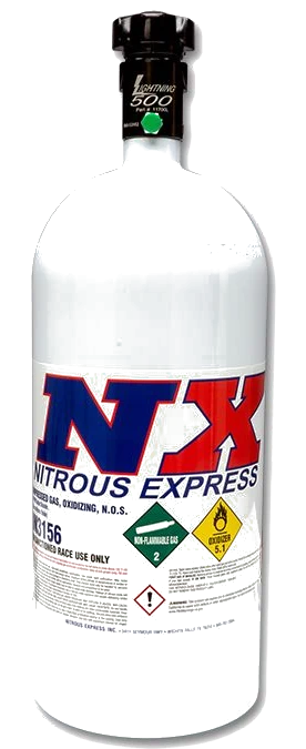 Butla do nitro Nitrous Express NX 11050 2.25kg (5Lb) zawór Lightning 500