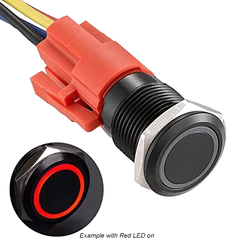Professional Nitrous Push Button (Black) Nitrous Express NX 15702