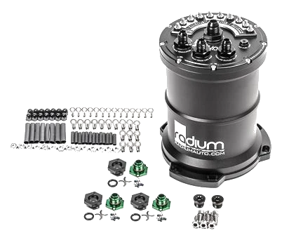 Radium Engineering Multi-Pump Fuel Surge Tank (MPFST) fits Bosch BR540 or DW400