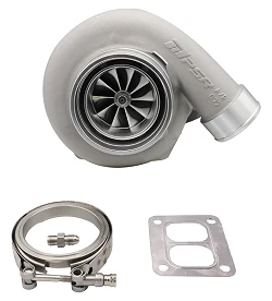 Turbosprężarka Pulsar PSR 3584 Gen3 1050HP .85 T4 Twin Scroll Wlot 3" V-Band Wylot Łożyska kulkowe