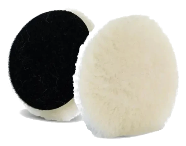 LAKE COUNTRY 82mm Extra Cut Low Lint Prewashed Knitted Lambswool Pad LL-325-EC
