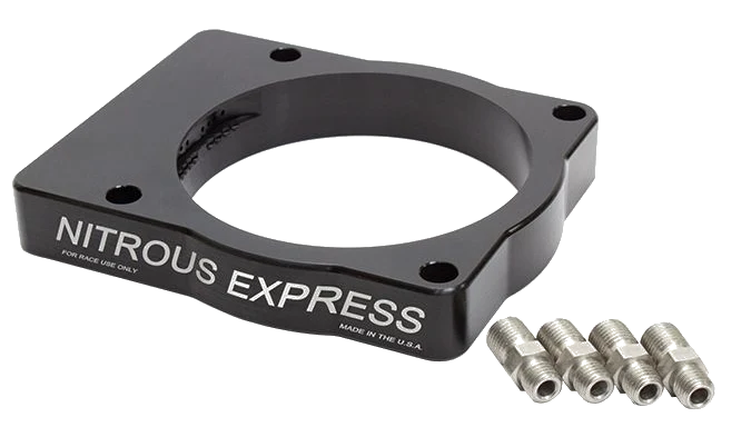 Hemi 90mm Plate Only with Fittings Nitrous Express NX NP990