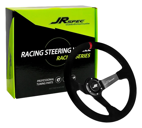 Kierownica sportowa JRspec 350mm odsadzenie 80mm