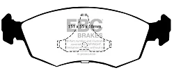 DP605/2 Klocki hamulcowe ULTIMAX2 EBC Brakes Ford Escort Mk4 HMC HMC SE MARLIN Cabriolet TIGER Cat Escort Mk4 RS Granada Mk3 Granada Mk3 L - DP605/2