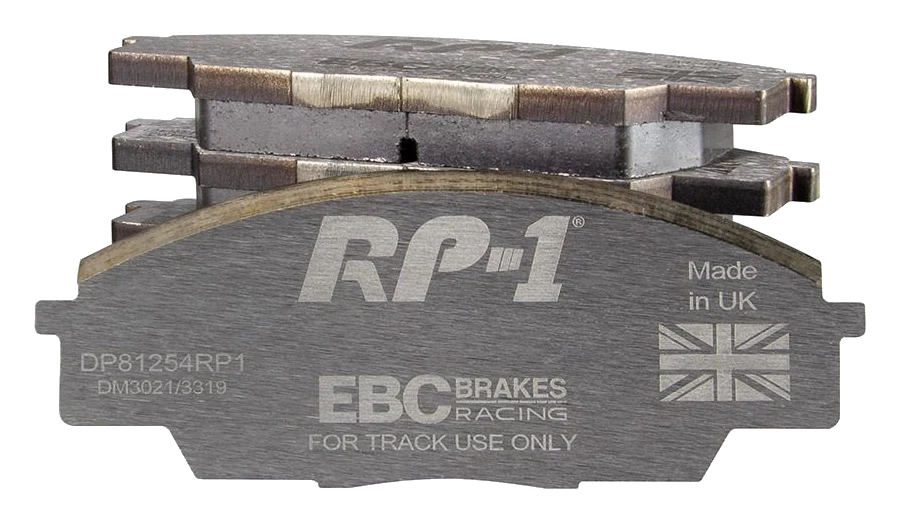 DP81254RP1 Sportowe klocki hamulcowe RP-1 Racing EBC Brakes Honda S2000 Civic 7th Gen EP4 ACURA CSX Canada Type S RSX Type S Honda S2000 Civic 7th Gen EP3 Type-R Civic 8th Gen FN2 Type-R Int
