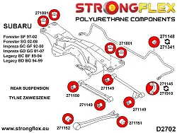 271341A: Tuleja stabilizatora przedniego - tylnego SPORT - 271341A_26mm