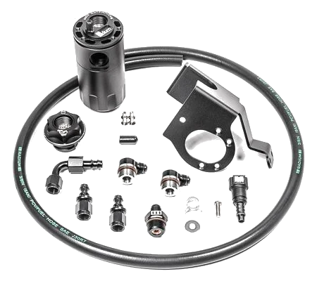 Catch Can Kit PCV Radium Engineering for Cadillac CTS-V 2009-2015 Fluid Lock