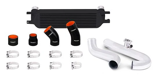 Zestaw intercoolera Mishimoto Ford Mustang EcoBoost 2015+ Czarny + Polerowane rury