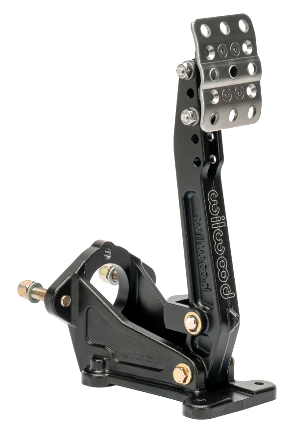 Wilwood 340-17698 Floor Mount Brake Pedal 5.25-6:1 Tandem M/C