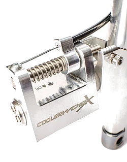 Coolerworx Short Shifter do BMW E30 E36 E46 E60 E61 E80 E81 E82 E90 E91 E92 Naked Regular Standard srebrna