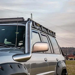 Aluminiowy Bagażnik Dachowy typ Long z Oświetleniem Wstecznym IOD Performance do Nissan Patrol Y61 LWB