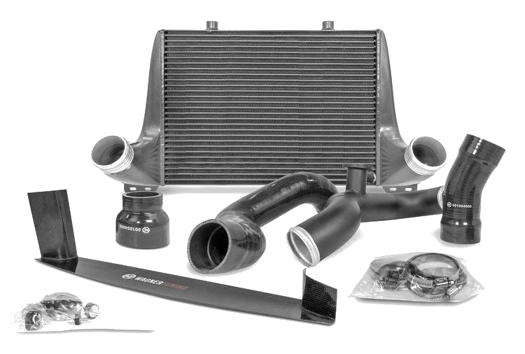 Competition Zestaw Intercoolera Wagner Tuning EVO2 + Orurowanie Ford Mustang 2015 - WT-200001074.PIPE