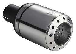 Uniwersalna końcówka tłumika okrągła 100mm długość 120mm średnica montażowa 55mm - N1-22/55