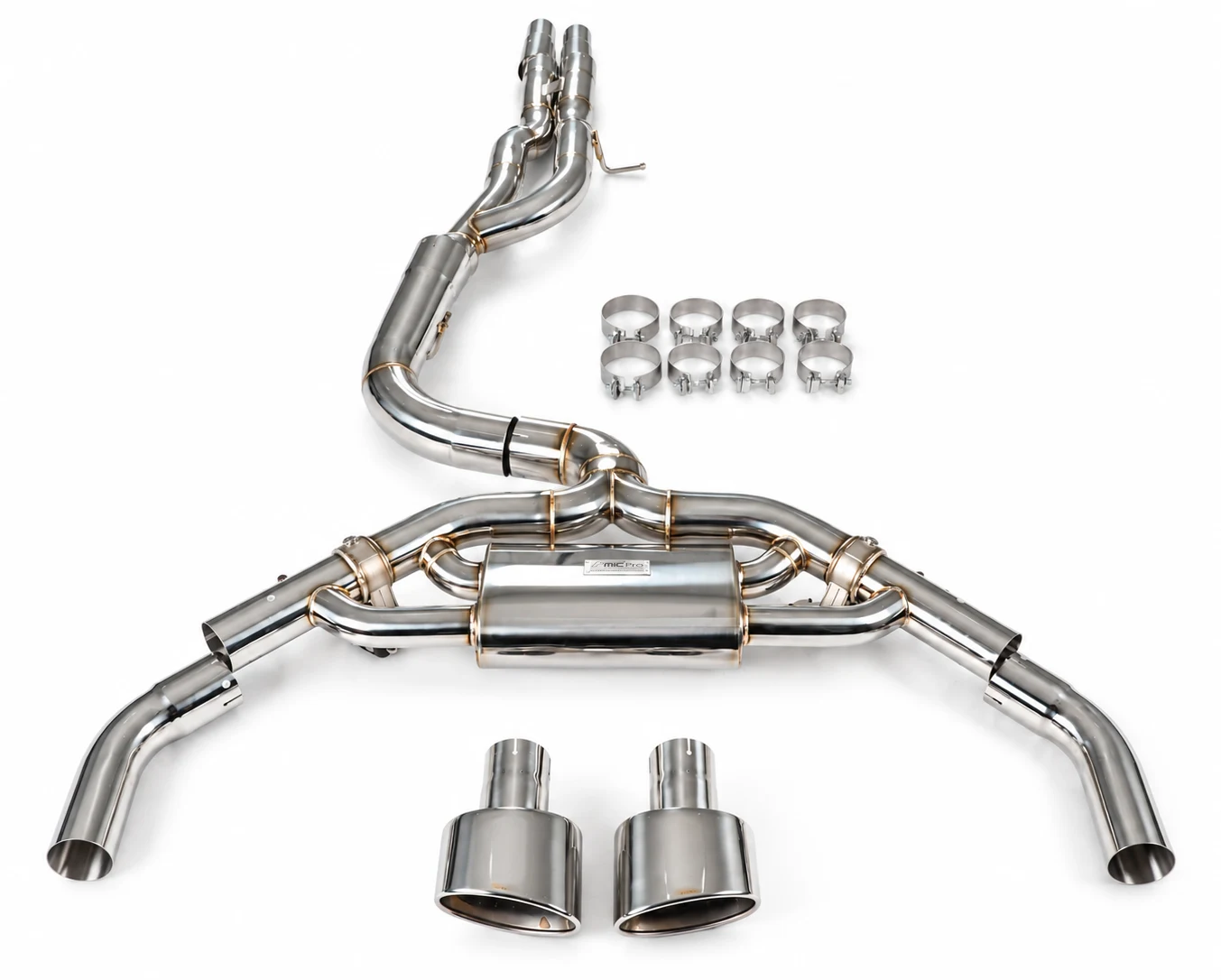 Aktywny układ wydechowy z klapami Cat-Back FMIC.Pro Audi RS Q3 2.5 TFSI F3 quattro 2019-2026