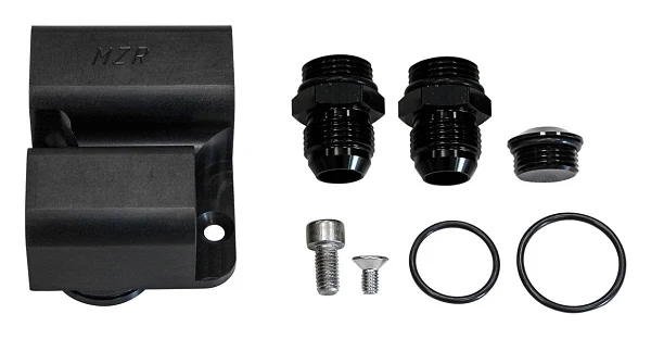 Adapter Podwójnego Spływu Głowicy Woda Olej MZR Garage Nissan Skyline Stagea RB20 RB25 RB26