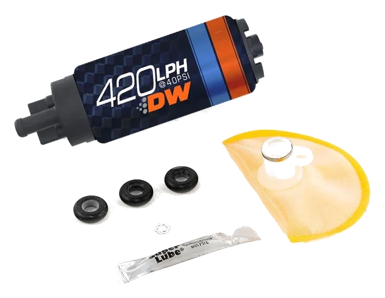 Pompa paliwa DeatschWerks DW420 420 lph Infiniti G35 03-08 Nissan 350z 03-08 Subaru Legacy GT - USA-DW-9-421s-1005