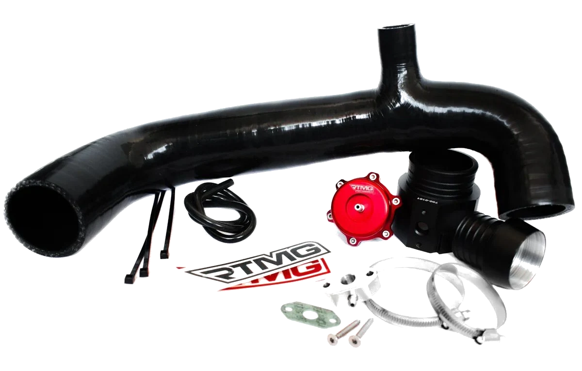 RTMG Performance Dwutłokowy Zawór Upustowy (Blow Off) do silników 1.2 1.4 TSI EA211 Czarny